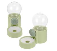 Luxshiny Dispensador de Agua Colgante para Mascotas 2piezas de Plástico 1000ml para Hámsters y Hurones Adecuado para Uso en Casa sin Mojar el Hocico