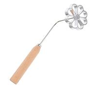 Luxshiny Embudo Pastel Anillo Bunuelos Molde Con Mango Aluminio Bunuelera Waffle Moldes Rosetas Set Roseta Timbal Hierro Set Molde Galleta Para Gelatina