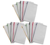 Luxshiny Estuche de Lona para Lápices 15 Piezas, Bolsa Vacía para Transferencia de Calor, Cremalleras Multicolor, Tamaño 12x21 Cm, Neceser DIY para Manualidades y Color Color Aleatorio