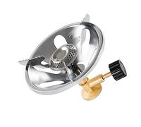 Luxshiny Estufa De Camping Portátil De Acero Inoxidable, Quemador a Prueba De Viento, Quemador Compacto para Picnic y Mochileros, Alta Eficiencia y Resistencia a Altas Temperaturas