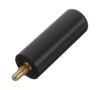 Luxshiny Extensión de Taco de Billar de 7,6 Cm en Plástico Negro para Jugadores de Billar y Snooker, Mejora la Longitud y Flexibilidad en Partidas y Competiciones