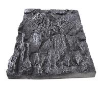 Luxshiny Fondo Decorativo 3D para Terrario de Reptiles y Tortugas, Tablero de Roca PU Ligero y Realista para Acuario y Hábitat Natural