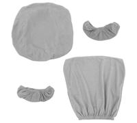 Luxshiny Funda Elástica para Silla de Oficina con Reposabrazos, Terciopelo | 1 Set, Cobertura Completa Asiento y Respaldo, Ajuste Firme Antideslizante, para Oficina y Uso Prolongado