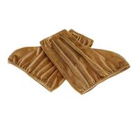 Luxshiny Fundas para Patines de Hielo 1 Par, Protectores Portátiles de Poliéster Resistentes al Desgaste, Tamaño L Color Lino Claro, Accesorio Práctico para Proteger Botas en Hockey