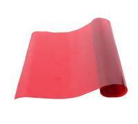 Luxshiny Gel de Iluminación Rojo Portátil Alta Transmisión de Luz de Pet Filtro para Ambiente y Fotografía
