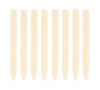 Luxshiny Herramienta de Encuadernación de Libros de Plástico Blanco 8piezas para Puntuación y Restauración, Adecuado para Scrapbooking y Fabricación de Tarjetas