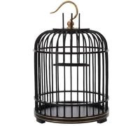 Luxshiny Jaula Pequeña de Almacenamiento para Insectos de Ébano y Bambú, Caja Manual para Grillos y Cigarras, Soporte Seguro para Uso en Exteriores, Adecuado para Estudio y Exploración