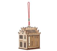 Luxshiny Jaula Pequeña de Madera para Transporte y Alimentación de Insectos, Caja Liviana y Portátil para Estudio y Exploración al Aire Libre, Soporte Natural, Superficie Lisa Segura