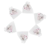 Luxshiny Juego de 10 Llaveros en Color Rosa de Acrílico con Diseño de Insecto con Bolsas de Organza , Etiquetas de Agradecimiento y Diseño Ligero para Celebraciones de Cumpleaños