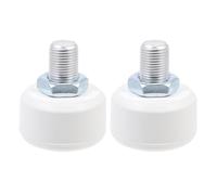 Luxshiny Juego de 2 Frenos Delanteros de Goma para Patines de Cuatro Ruedas, Topes de Repuesto para Patinaje en Pista Cubierta y Parques, Accesorios Alta Elasticidad