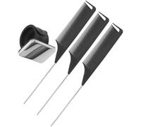 Luxshiny Juego de Peines Magnéticos para Peinado Profesional Soporte Magnético y Materiales Abs y Acero Inoxidable, Adecuado para Peluqueros y Estilistas