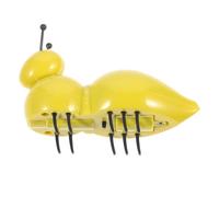 Luxshiny Juguete Interactivo Eléctrico para Gatos en Forma de Hormiga de Plástico Amarillo 2 Pilas Botón, Previene Que Arañen Muebles y Fortalece la Amistad Color Aleatorio