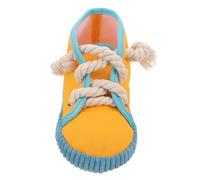 Luxshiny Juguete Masticable para Perros Pequeños Juguete de de Algodón Resistente Zapatilla Chirriante para Entrenamiento para Masticar y Evitar Daños Sofás y Muebles