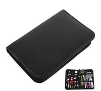 Luxshiny Kit de Costura Portátil 58 Piezas Accesorios Múltiples, Herramientas de Costura Domésticas Viaje, Estuche Compacto para Coser Prendas y Manualidades, Combinación Color Aleatorio