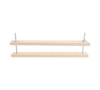 Luxshiny Kit de Encuadernación de Madera para Libros Prensador Manual y Espaciador, Fácil de Usar para Alisar Bordes en Reparaciones y Proyectos Profesionales