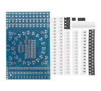 Luxshiny Kit de Práctica de Soldadura Pcb 274 Uniones de Soldadura y Placa Azul 125 Componentes para Mejorar Habilidades y Técnicas en Electrónica