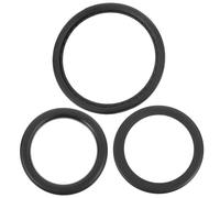 Luxshiny Kit de Reparación para Estetoscopio Diafragma de Repuesto Tamaño Adulto, Anillo Antideslizante, Accesorios Médicos Compatibles para Diagnóstico Profesional, Recambios Precisos