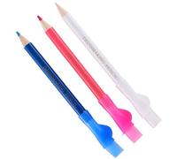 Luxshiny Marcadores de Tiza para Coser Ropa Diseño Ergonómico y Reutilizable, Set de 3 Piezas en Varios Colores para Uso Profesional y Costura en Casa