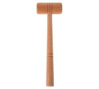 Luxshiny Martillo de Madera para Hacer Joyas, Mazo Pequeño con Mango Ergonómico, Herramienta Multifunción para Modelar y Reparar Joyería, Uso en Artesanía Fina y Fabricación de Pendientes