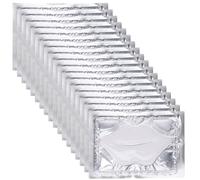 Luxshiny Mascarilla para Almohadillas Labiales Hidratante 25 Piezas, Almohadillas de Gel Portátiles Cuidado Diario y Exfoliante Delicado de Labios