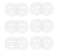 Luxshiny Mascarillas Faciales de Gasa Precortadas Material Blando y Alta Efectividad 100 para Uso en Salones de Belleza y Hogar para Cuidado Cutáneo