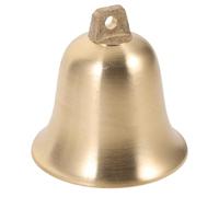 Luxshiny Mini Campanillas de Bronce Vintage para Manualidades, Campanas de Metal Compactas Agujero para Colgar, Decoración DIY Ligera y Resistente para Puertas y Proyectos Creativos