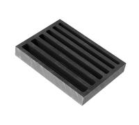 Luxshiny Molde de Grafito y Diseño Reutilizable Alta Estabilidad Térmica para Fundición de Lingotes de Metal para Aleaciones y Fundición de Volúmenes Pequeños