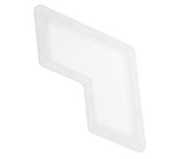 Luxshiny Molde para Adoquines de Cemento L Antiadherente 35x15x6,1 Cm Molde Reutilizable para Pavimento Exterior Jardín y Senderos y Escaleras