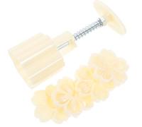 Luxshiny Molde para Hornear Patrón Floral en Pp Ligero para Repostería, Adecuado para Horno y Máquinas de Cocina, Diseño de Flores para Pasteles y Tartas