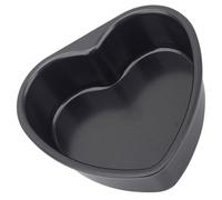 Luxshiny Molde para Pasteles Forma de Corazón de Aleación de Aluminio, Antiadherente y Fácil de Transportar, Adecuado para Ocasiones Festivas y Repostería Profesional