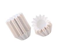 Luxshiny Moldes para Hornear Pasteles y Muffins 150 Piezas Resistentes al Aceite Desechables Aptos para Helados y Postres para Cafeterías y Panaderías