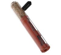 Luxshiny Nido para Hormigas Tubo de Vidrio Transparente 15x100 Mm, Hábitat para Mascotas, Reproducción y Descanso, Terrario Natural para Hormigas Diseño de Doble Segmento de Bambú