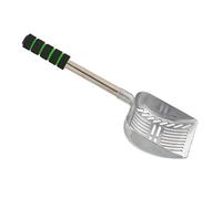 Luxshiny Pala para Arena de Gatos de Metal con Mango Ergonómico Recogedor de Desechos para Mascotas para Perros y Gatos de Usar y Limpiar