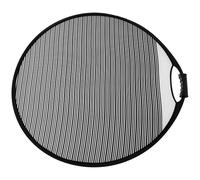 Luxshiny Panel Reflector de Abolladuras de 80 Cm Plegable Rayas Reflectantes, Herramienta Ligera para Quitar Abolladuras de Coche, Tablero Triangular Portátil para Reparación de Carrocería
