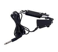 Luxshiny Pastilla de Boca para Guitarra Acústica Clip Metálico, Fácil Instalación y Sonido Preciso para Instrumentos Musicales, Accesorio Adecuado para Amplificadores