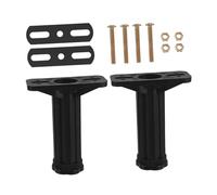 Luxshiny Patas Ajustables para Cama de Alta Resistencia T Forma Soporte de Plástico Altura Regulable Diseño Minimalista Hundimientos para Muebles y Sofás 2 Piezas