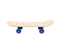 Luxshiny Patineta de Madera sin Terminar para Pintar, Cubierta Doble Cara de 43 CM X 12,5 CM, para Manualidades y Uso Recreativo en