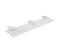 Luxshiny Peine de Desbordamiento para Pecera Acrílico Blanco 30 Cm Ventosas, Accesorio para Acuarios Que Evita Derrames y Controla Flujo de Agua, Adecuado para Filtro y Suministro de Peces