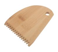 Luxshiny Peine Limpiador de Cera para Tablas de Surf de Madera, Herramienta Ligera y Portátil para Mantenimiento Eficaz de Tablas de Surf en Color Khaki