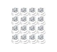 Luxshiny Pelo en Espiral Gemas de Imitación, Metal Flexible Que Sostiene el Cabello 36 para Peinados en Tipo de Cabellos Ondulados y Largos