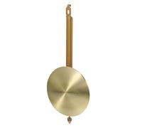 Luxshiny Péndulo de Reloj de Metal para Reemplazo Resistencia a Roturas, Parte del Reloj de Pared Adecuado para Dormitorio y Sala de Estar