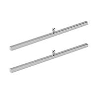 Luxshiny Pisapapeles de Caligrafía de Metal Blanco, Set de 2 Piezas, Tamaño Compacto, Portátil y Ligero, Accesorios para Práctica de Caligrafía y Pintura, Suministros de Oficina
