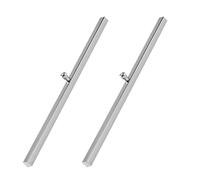 Luxshiny Pisapapeles de Metal Blanco para Caligrafía, 2 Piezas, Superficie Lisa y Esquinas Pulidas, Herramienta de Oficina para Practicar Escritura y Pintura, Peso Adecuado para