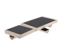 Luxshiny Placa de Equilibrio Ajustable de Madera para Entrenamiento de Estabilidad del Tobillo y Fortalecimiento del Core Entrenador de Equilibrio Unipodal para Fitness Rehabilitación