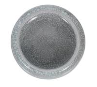 Luxshiny Plato de Cerámica para Pinceles de Tinta, Herramienta Versátil y Bien Pulida para Caligrafía y Pintura Sumi en Decoración Vintage para Amantes Caligrafía