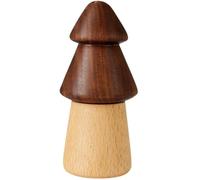 Luxshiny Porta Palillos de Madera de Nogal Forma de Pino para Hogar