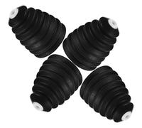 Luxshiny Protector de Polvo para Taladro Eléctrico Funda de Silicona y Anillos de Goma, 4 Unidades para Martillo Picador y Uso Profesional en Obra