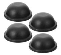 Luxshiny Remaches para Maleta y Bolsa de Viaje, Tacos Redondos de Plástico, 4 Piezas, Accesorios Resistentes para Patas y Soporte Estable en Uso Diario