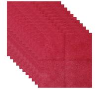 Luxshiny Servilletas Antipolvo para Bares, Restaurantes y Limpieza de Lentes de Sol, Paquete de 25 Piezas 20X20 CM, Toallitas Resistentes y Suaves para Uso en Eventos y Cócteles