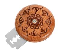 Luxshiny Set Completo de Cortador de Pan Cuchillas Intercambiables, Herramienta para Formar Pan y Marcar Masa, Madera de Caoba, Adecuado para Horneado y Repostería Profesional